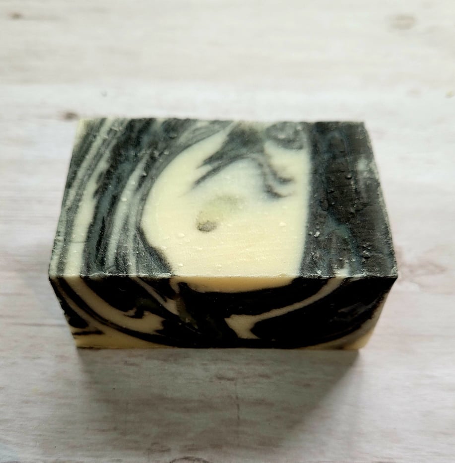 Soap Bar Licorice Swirl